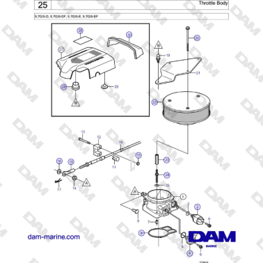 Volvo Penta 5.7L GI-C /...