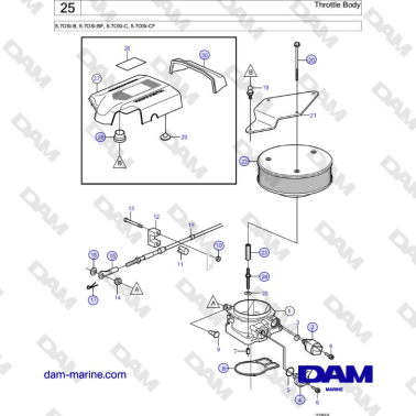 Volvo Penta 5.7L GI-C /...