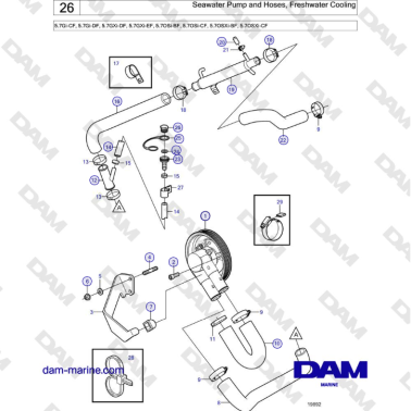 Volvo Penta 5.7L GI-C /...