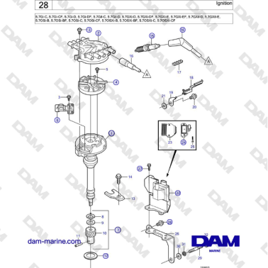 Volvo Penta 5.7L GI-C /...