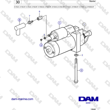 Volvo Penta 5.7L GI-C /...