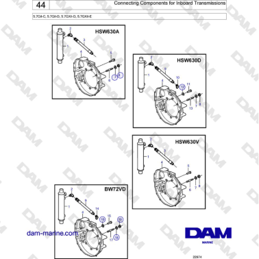 Volvo Penta 5.7L GI-C /...