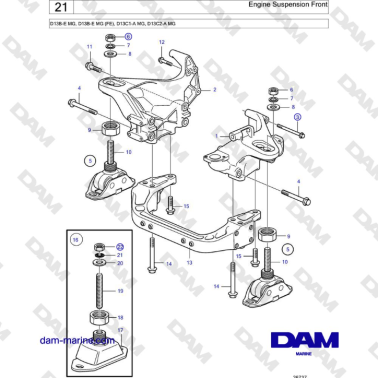 Volvo Penta D13B -...