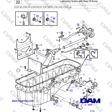 Volvo Penta D13B - Sistema...
