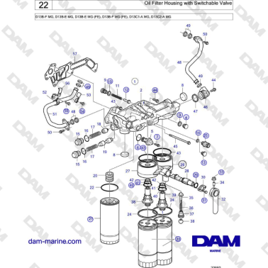 Volvo Penta D13B - Oil...