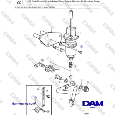 Volvo Penta D13B - Oil...