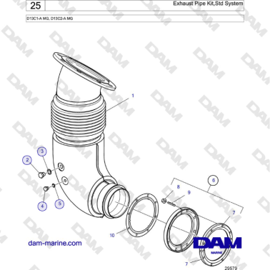 Volvo Penta D13B - Kit de...