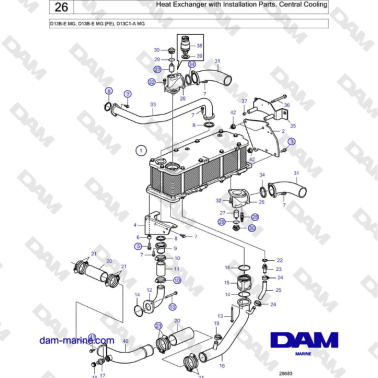 Volvo Penta D13B -...