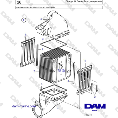 Volvo Penta D13B - Charge...