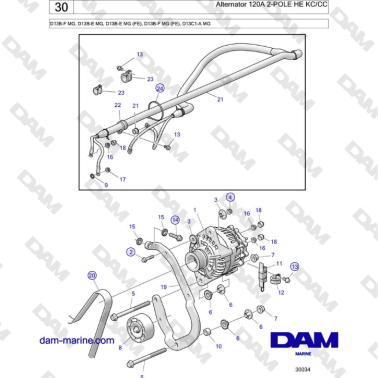Volvo Penta D13B -...