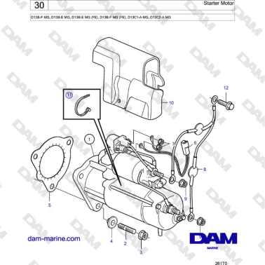 Volvo Penta D13B - Motor de...