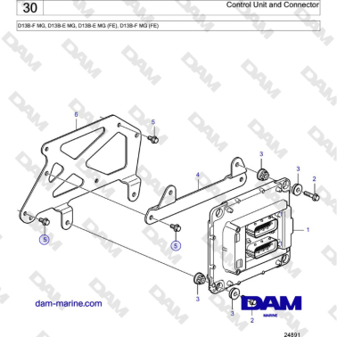 Volvo Penta D13B - Unità di...