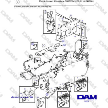 Volvo Penta D13B - Electric...