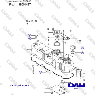 Yanmar 4JH45/4JH57 - COFANO