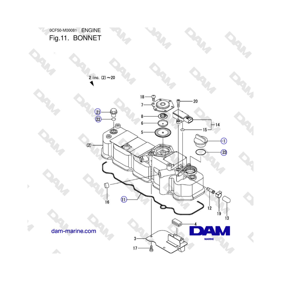 Yanmar 4JH45/4JH57 - CAPÓ