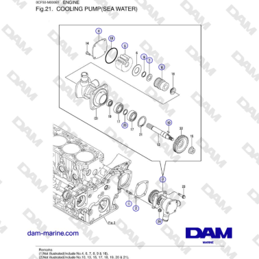 Yanmar 4JH45/4JH57 -...