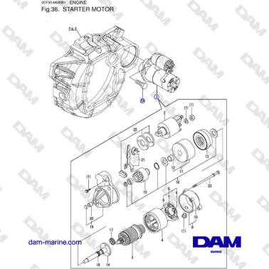 Yanmar 4JH45/4JH57 -...