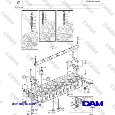 Volvo Penta D16C-A MG -...