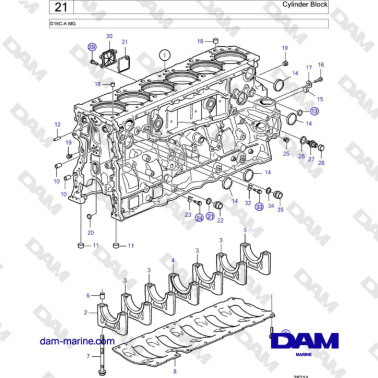 Volvo Penta D16C-A MG -...