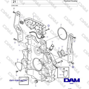Volvo Penta D16C-A MG -...