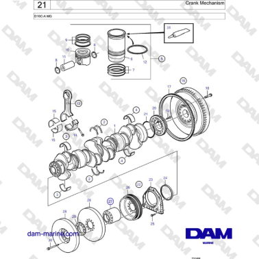 Volvo Penta D16C-A MG -...