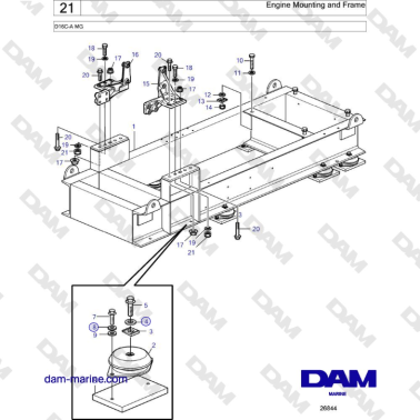 Volvo Penta D16C-A MG -...