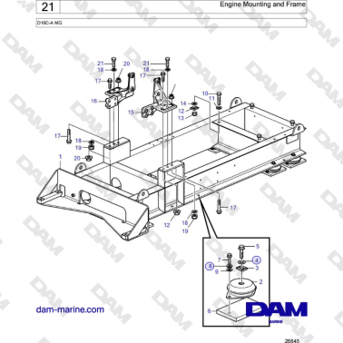 Volvo Penta D16C-A MG -...