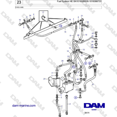 Volvo Penta D16C-A MG -...