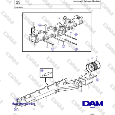 Volvo Penta D16C-A MG -...