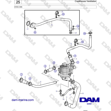 Volvo Penta D16C-A MG -...
