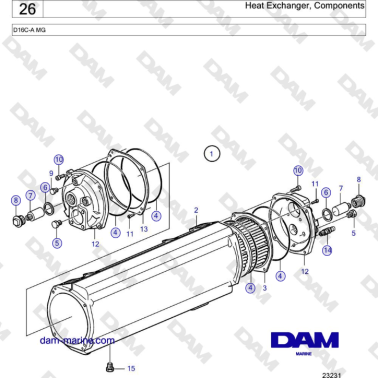 Volvo Penta D16C-A MG -...