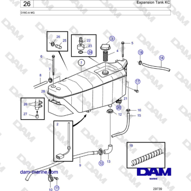 Volvo Penta D16C-A MG -...