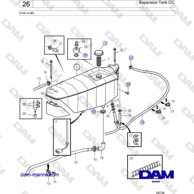Volvo Penta D16C-A MG -...