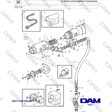 Volvo Penta D16C-A MG - Air...