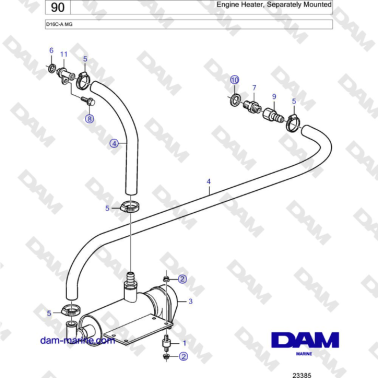 Volvo Penta D16C-A MG -...