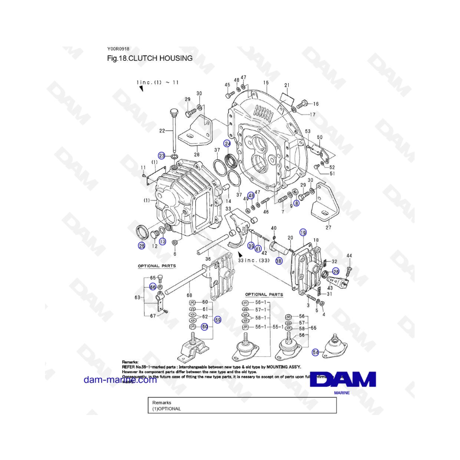 KIT ANODES ALU PLAQUETTES @2 HONDA BF8-50HP