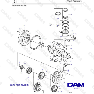 Volvo Penta D5A-T, D5A-TA -...