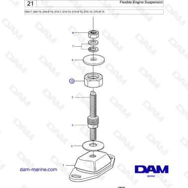 Volvo Penta D5A-T, D5A-TA,...