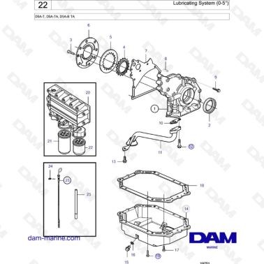 Volvo Penta D5A-T, D5A-TA,...