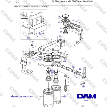 Volvo Penta D5A-T, D5A-TA,...