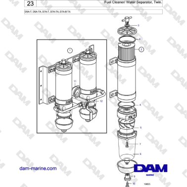 Volvo Penta D5A-T, D5A-TA,...