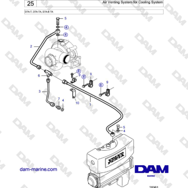 Volvo Penta D7A-T, D7A-TA,...