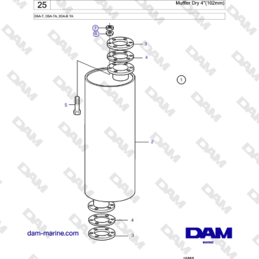 Volvo Penta D5A-T, D5A-TA,...