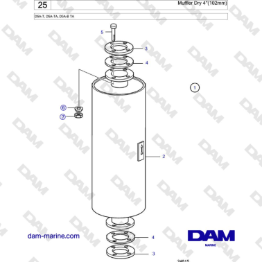 Volvo Penta D5A-T, D5A-TA,...
