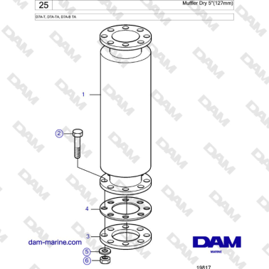 Volvo Penta D7A-T, D7A-TA,...