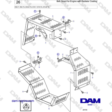 Volvo Penta D5A-T, D5A-TA,...