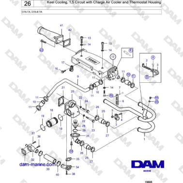 Volvo Penta D7A-TA, D7A-B...