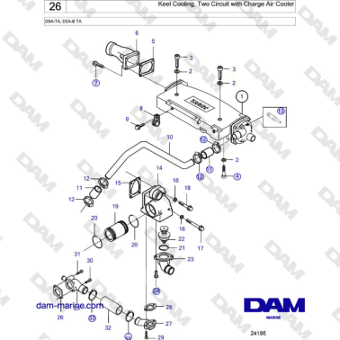 Volvo Penta D5A-TA, D5A-B...