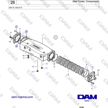 Volvo Penta D5A-TA, D5A-B...