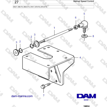 Volvo Penta D5A-T, D5A-TA,...